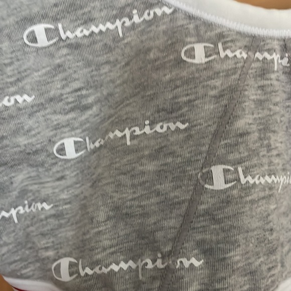 Champion Women’s Bralette, Gray with White Logo, size Medium - Picture 6 of 6